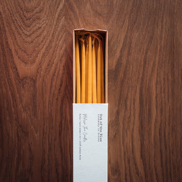 Melissa Beeswax Thin Tapers - Pack of 15