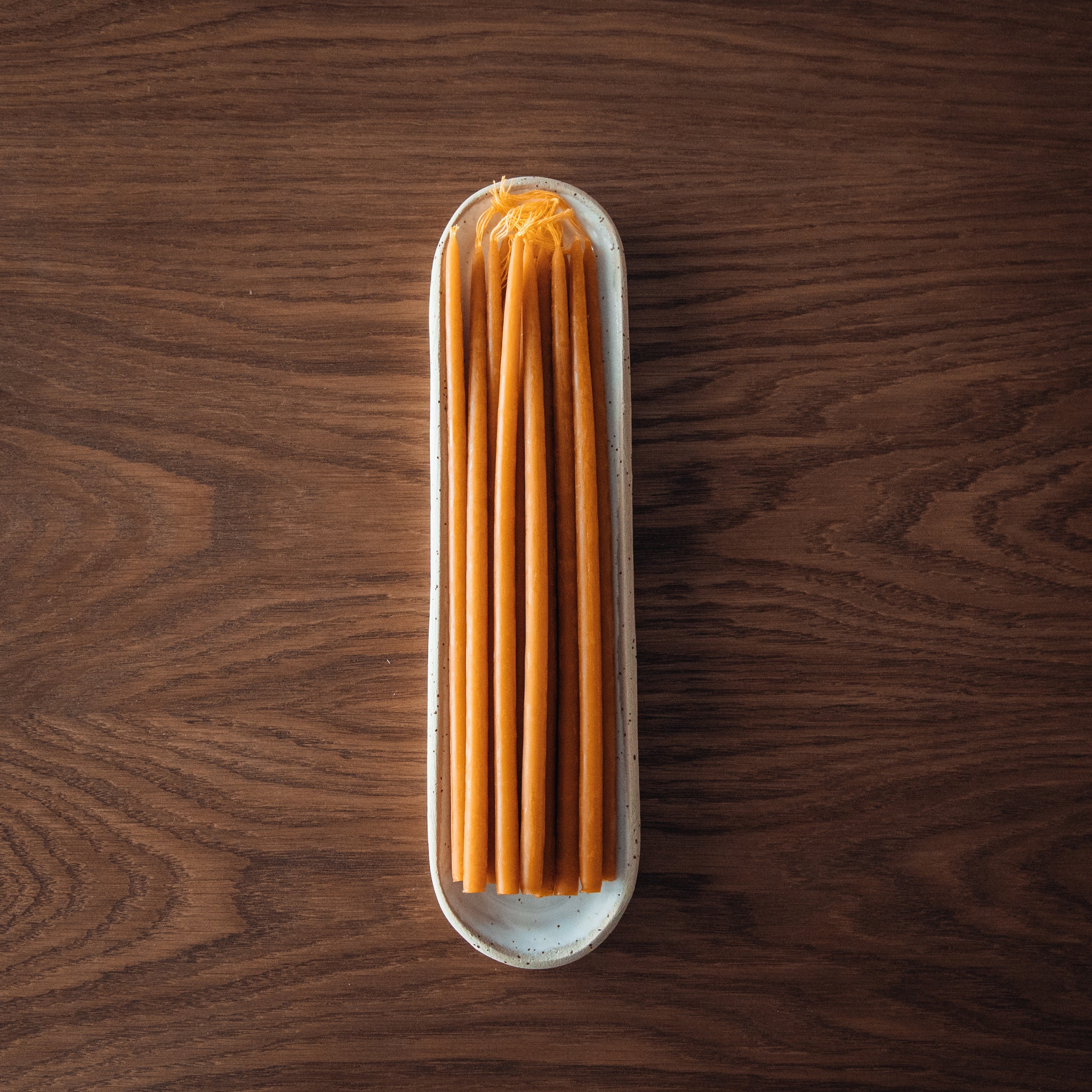 Mellisa Thin Candles & Thin Candle Tray Set